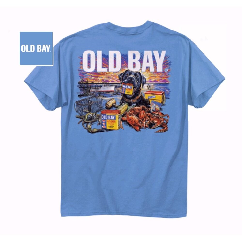 Old Bay Harbor Scenes Short Sleeve T-Shirt NEW Fast Ship